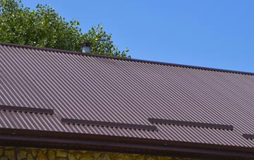 typical The Cwm corrugated roof uses